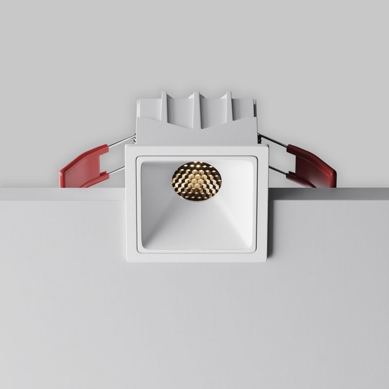 Встраиваемый светильник Maytoni Alfa LED 10W LED 3000K DL043-01-10W3K-SQ-W-1 фото 6