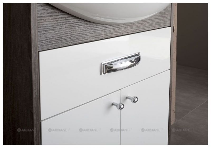 Тумба с раковиной Aquanet Грейс 60 дуб кантербери/белый 00212649 фото 10