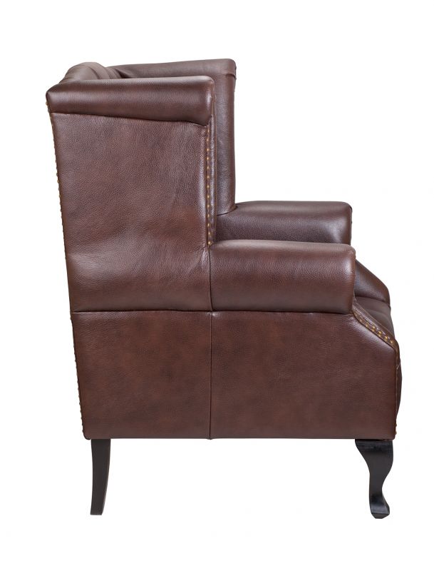 Кресло MAK-interior из кожи Royal brown BD-1924298