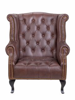 Кресло MAK-interior из кожи Royal brown BD-1924298