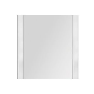Зеркало без подсветки Dreja UNI 99.9005 75 см белый