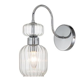 Настенный светильник Escada  E14*60W 1141/1A Chrome/Beige