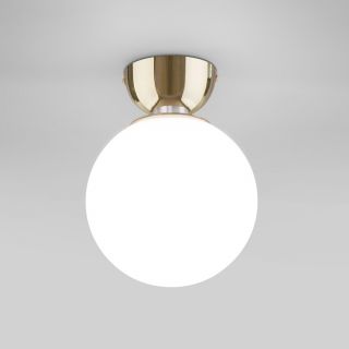 Потолочный светильник Eurosvet Bubble со стеклянным плафоном 30197/1 золото