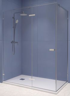 Душевой уголок RGW SV-040 120x100 см, профиль хром, стекло прозрачное