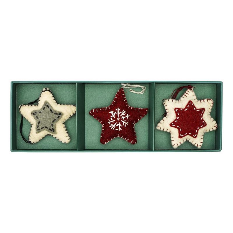 Набор елочных украшений из фетра Tkano New Year Essential, (3 шт.) BD-3132926 фото 6