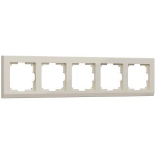 Рамка на 5 постов Werkel (слоновая кость) W0051803