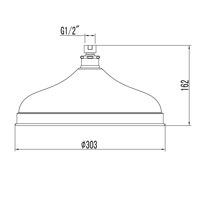 Лейка для верхнего душа Lemark LM9830G фото 2