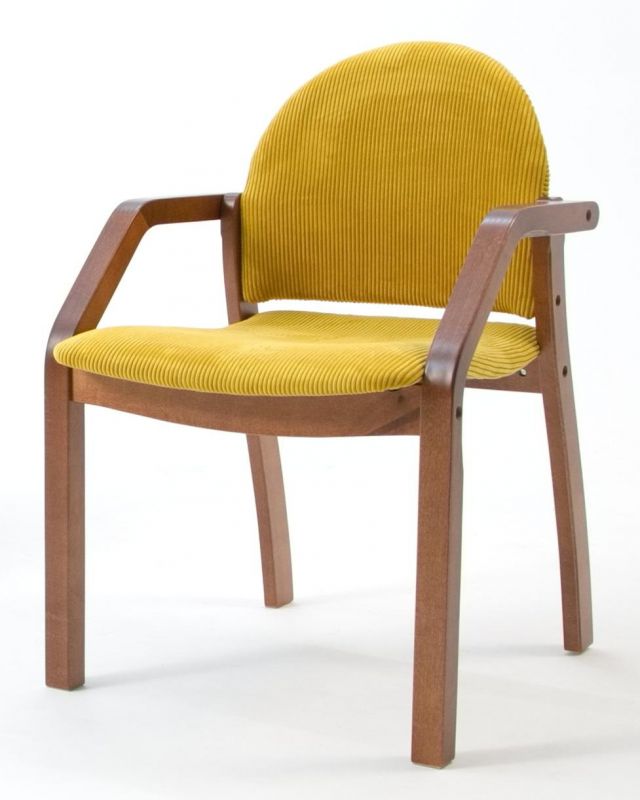 Стул-кресло Джуно 2.0 орех/жёлтый Z112819W16