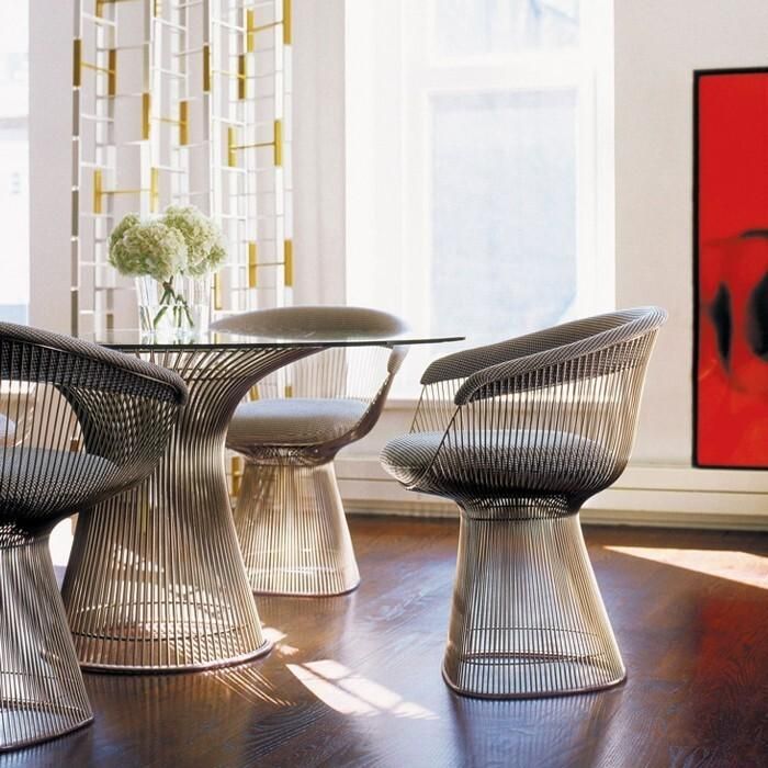 Стол Sotogrande Platner на 1 ножке BD-3054805 хром