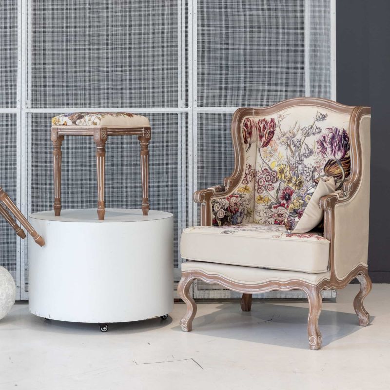 Банкетка малая ByObject 12 месяцев цветения, версия Весна беж BD-3143373 фото 4