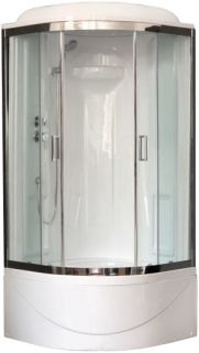 Душевая кабина Royal Bath RB90BK1-T-CH 90x90