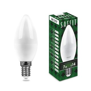Лампа светодиодная Feron SAFFIT 7W 230V E14 6400K C37, SBC3707 55169