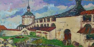 Картина "Кирило-Белозерский монастырь" Аркадий Поляков