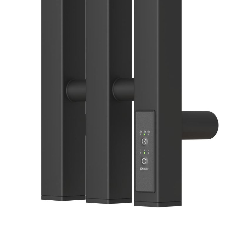 Полотенцесушитель электрический Point Гермес PN13822B 119x15 черный фото 4
