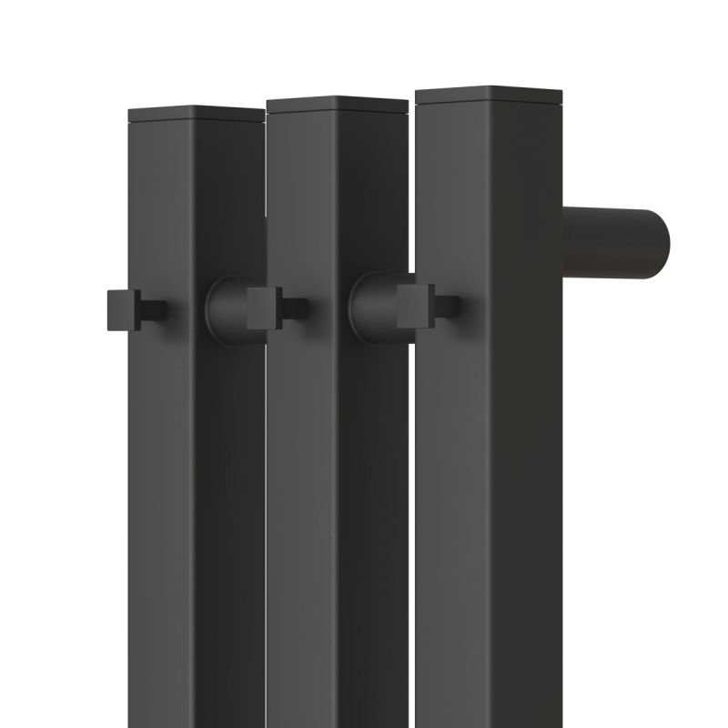 Полотенцесушитель электрический Point Гермес PN13822B 119x15 черный фото 5