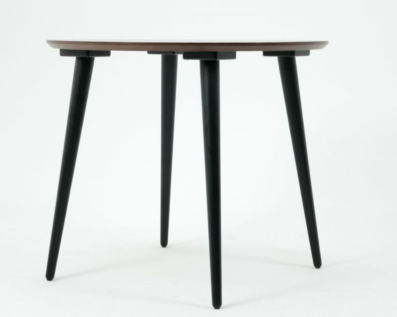 Стол ZiP-mebel Монте К 90 чёрное дерево/орехF004157BUW фото 2