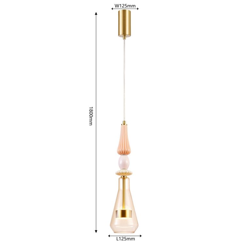 Подвес Favourite Dolci 4464-1P LED 4000 золото фото 3