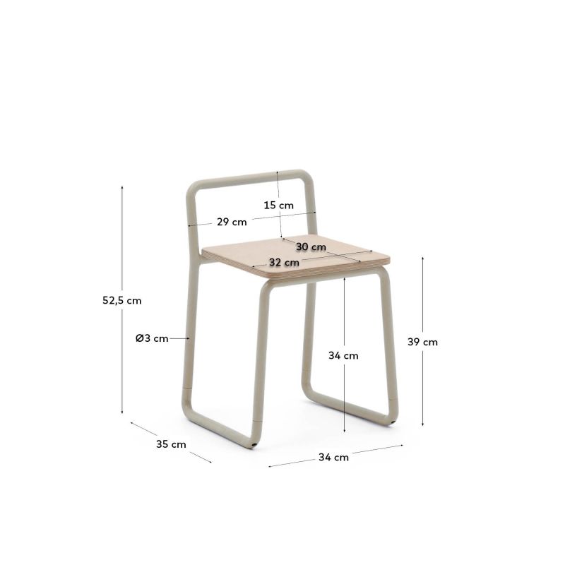 Стул La Forma (ex Julia Grup) BD-3059125