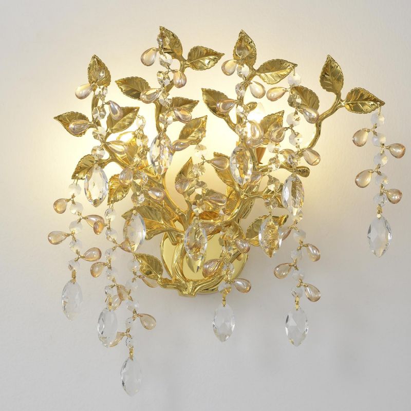 Бра Crystal Lux EDEN AP2 GOLD фото 6