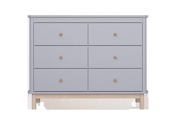 Комод Ellipsefurniture Classic 6 ящиков (серый) CLMBCD03020199 фото 1