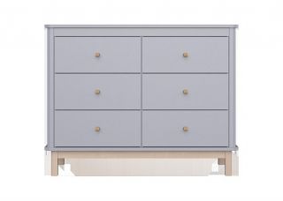 Комод Ellipsefurniture Classic 6 ящиков (серый) CLMBCD03020199