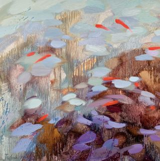Картина "Танец с рыбками 1" Татьяна Тимофеева