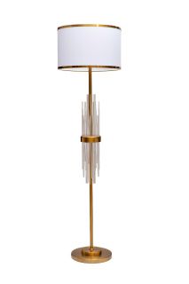 Торшер со стеклянным Garda Decor E27 60W BD-3144755