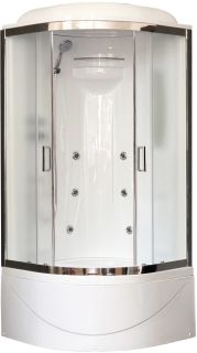 Душевая кабина Royal Bath RB 90BK2-M-CH 90x90