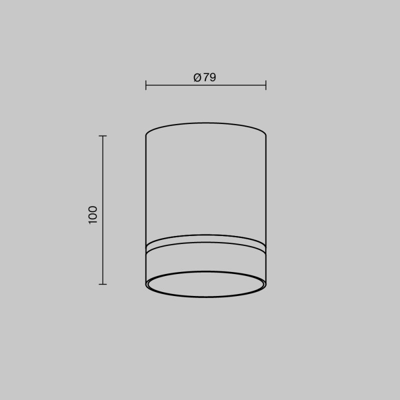 Потолочный светильник Maytoni Technical C085CL-9W3K-B