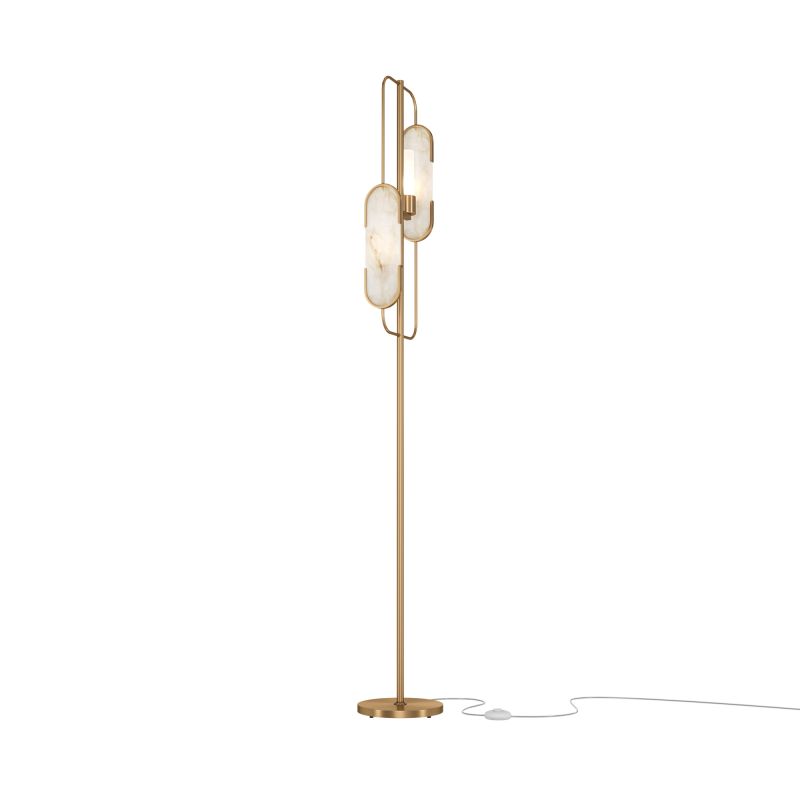Напольный светильник (торшер) Maytoni Marmo 220-240V 40W IP20 40W G9 220-240V  MOD099FL-02G фото 1