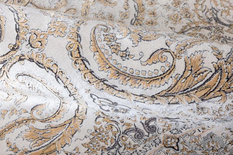Иранский ковер из шёлка, бамбукового шёлка и акрила Carpet «NARSIS» 8058 200 x 300 см фото 4