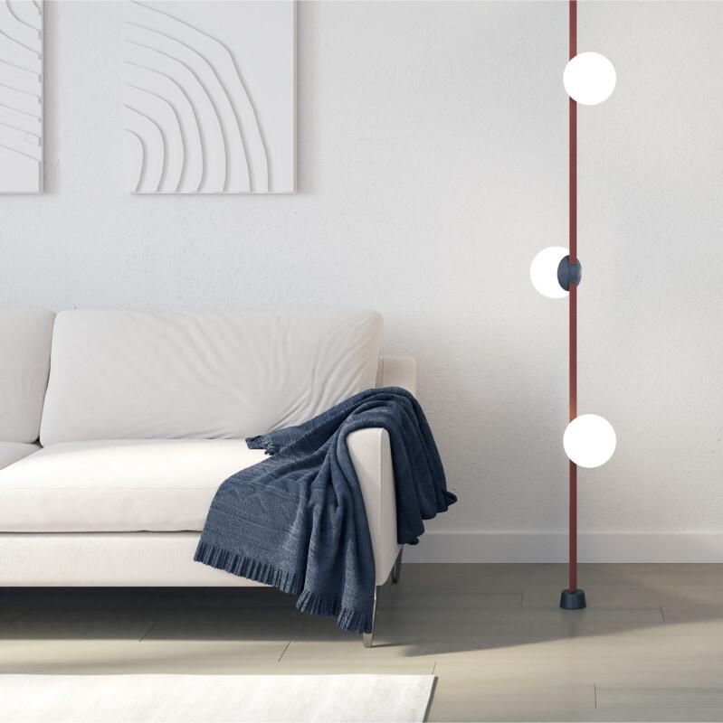 Cветильник  Denkirs Orb для трека-ремня Belty D150*H147мм, 48V DC, 10W, RA90, 120°, 3000K, IP20, белый, акрил DK5551-BK фото 3