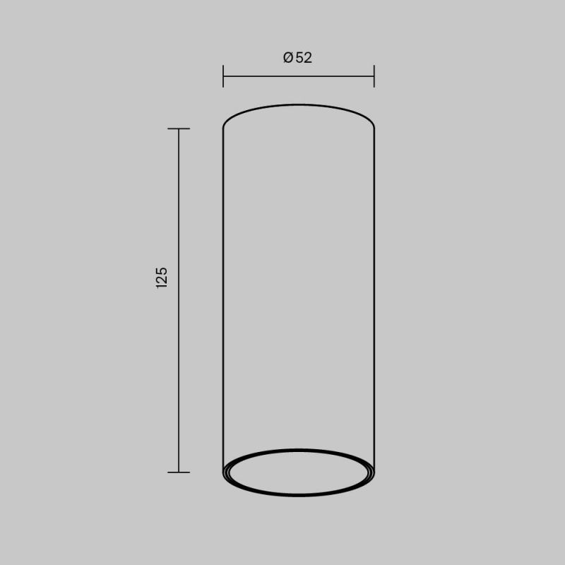 Потолочный светильник Maytoni FOCUS LED C056CL-L12W3K-W-BS