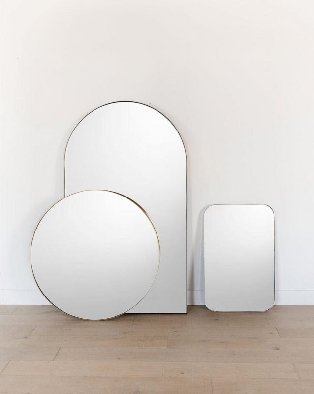 Серебряное настенное зеркало LH Mirror Home “Олни” BD-3117715 фото 3