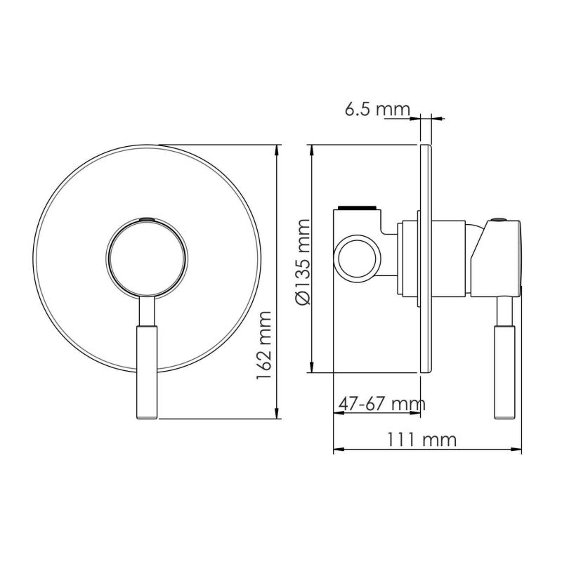 Смеситель для душа WasserKRAFT Gollach 3351 фото 3