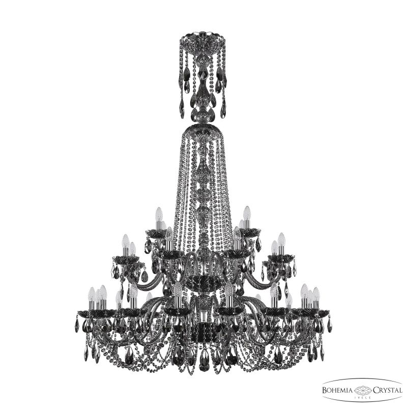 Люстра Bohemia Ivele Crystal 1402/16+8+4/400/XL-160/2d Ni M731 фото 1