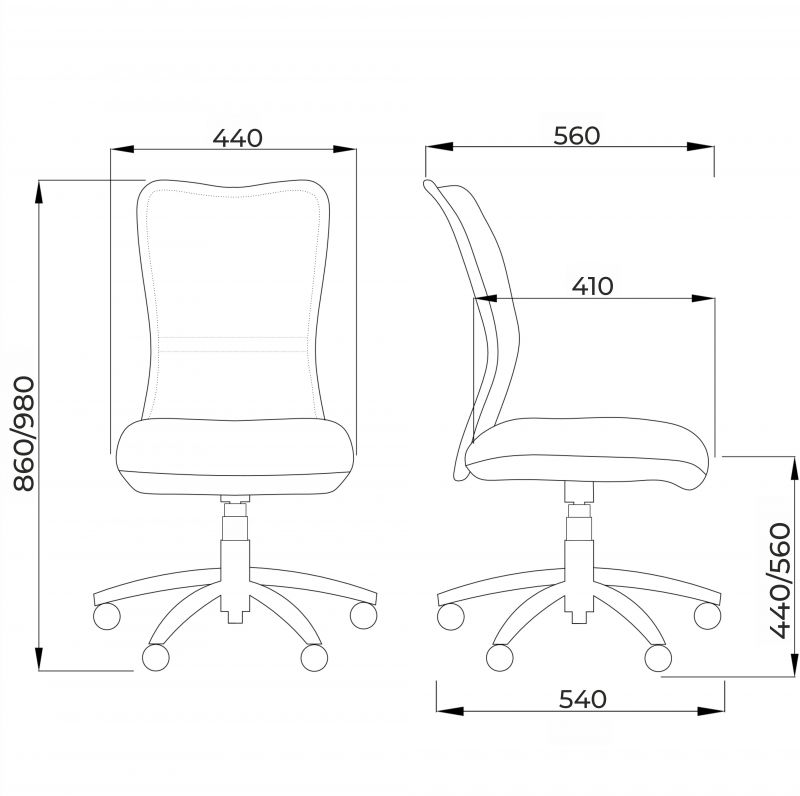 Кресло поворотное AksHome 75282