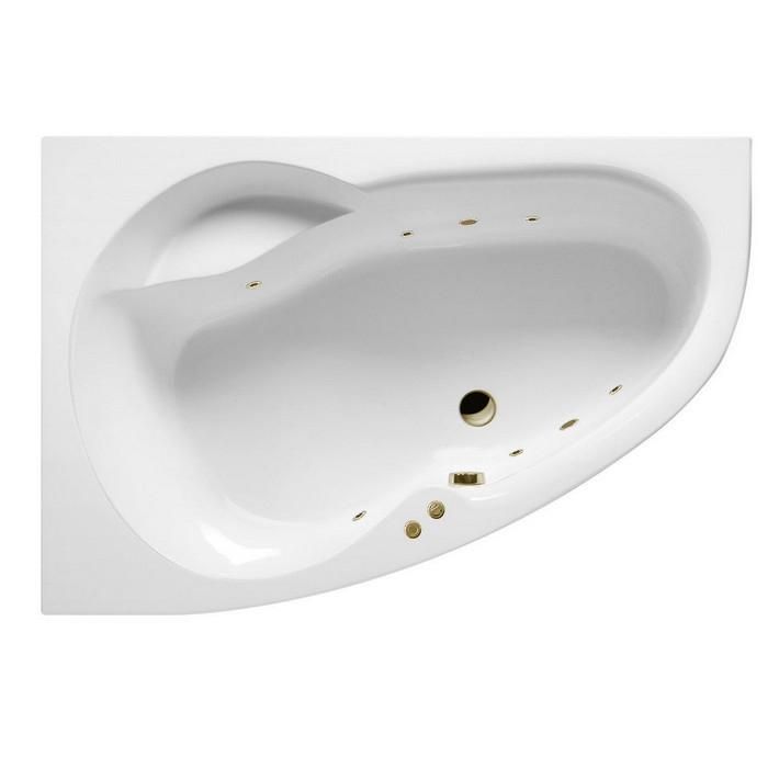 Акриловая ванна Excellent Newa WAEX.NEL16.SOFT.BR 160x95 с г/м, L  бронза фото 1
