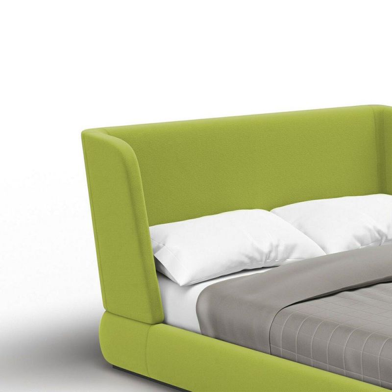 Кровать Highland Furniture RUNA 200х200 салатового цвета