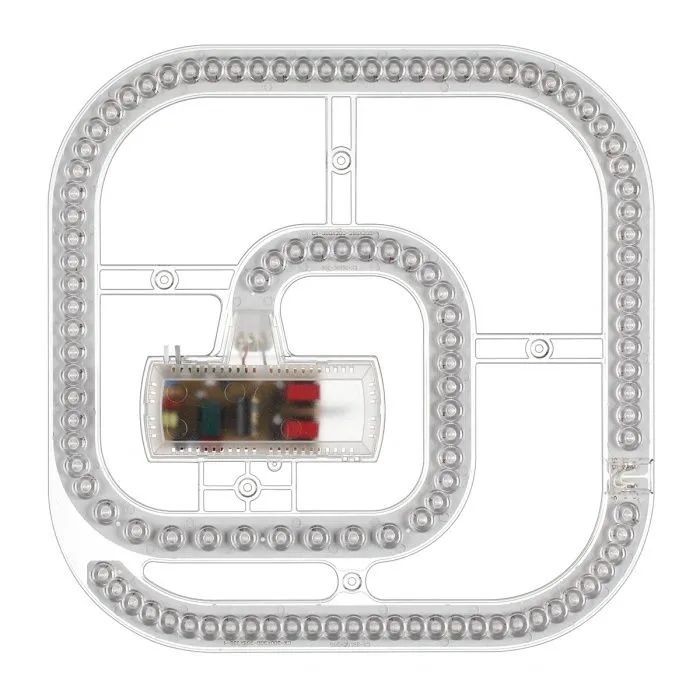 LED модуль с драйвером и линзованным рассеивателем на магнитах с ДУ NovoTech KLARK 72Вт с ДУ 357780 фото 1