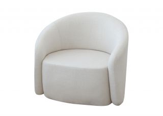 Кресло Ellipsefurniture Ellipse E7.1 (молочный, рогожка) K1010201130401