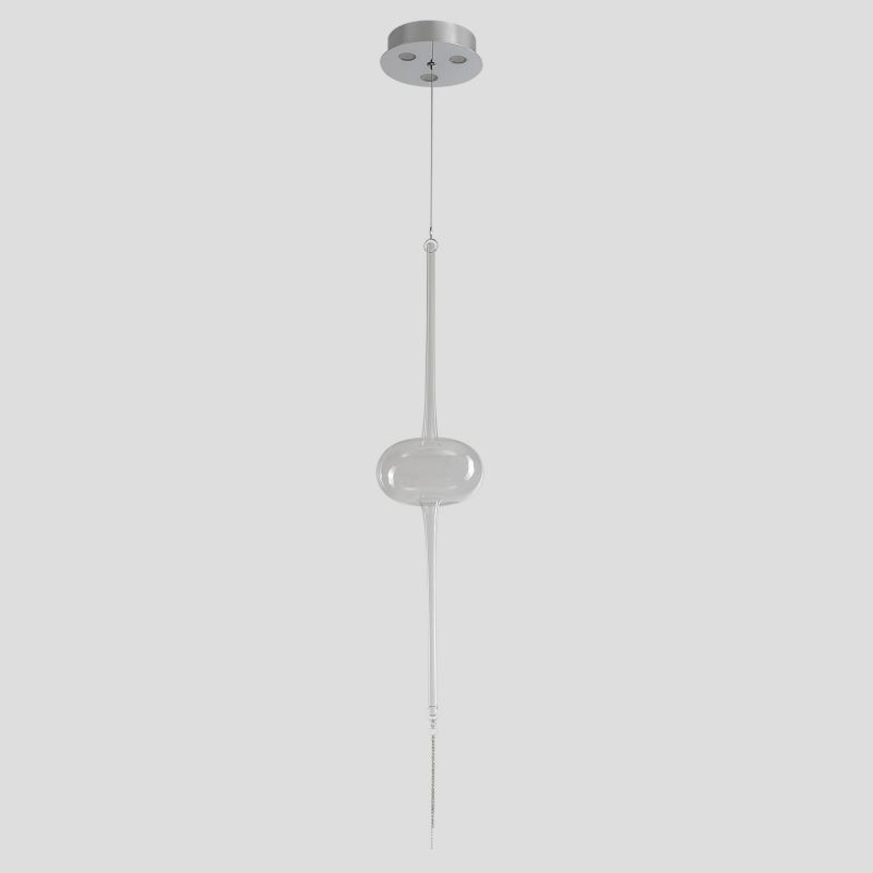 Светильник подвесной Crystal Lux GLASS SP3W LED CHROME фото 5
