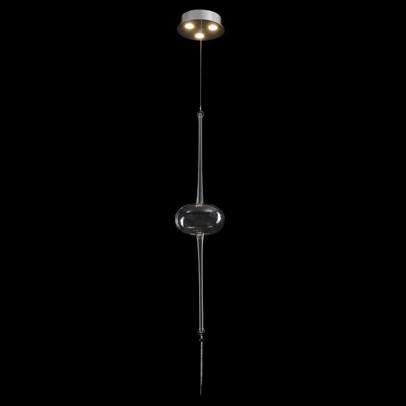 Светильник подвесной Crystal Lux GLASS SP3W LED CHROME фото 8
