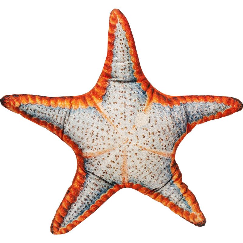 Декоративная Морская звезда 31 см, оранжевая