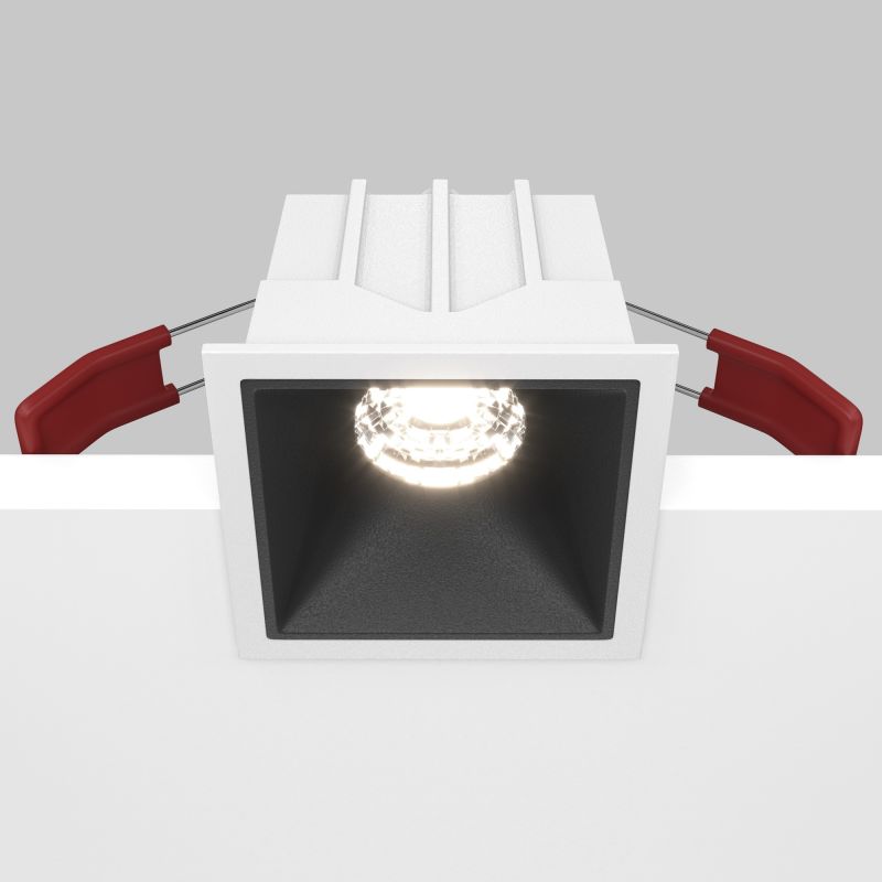 Встраиваемый светильник Maytoni Downlight Alfa LED DL043-01-10W4K-SQ-WB