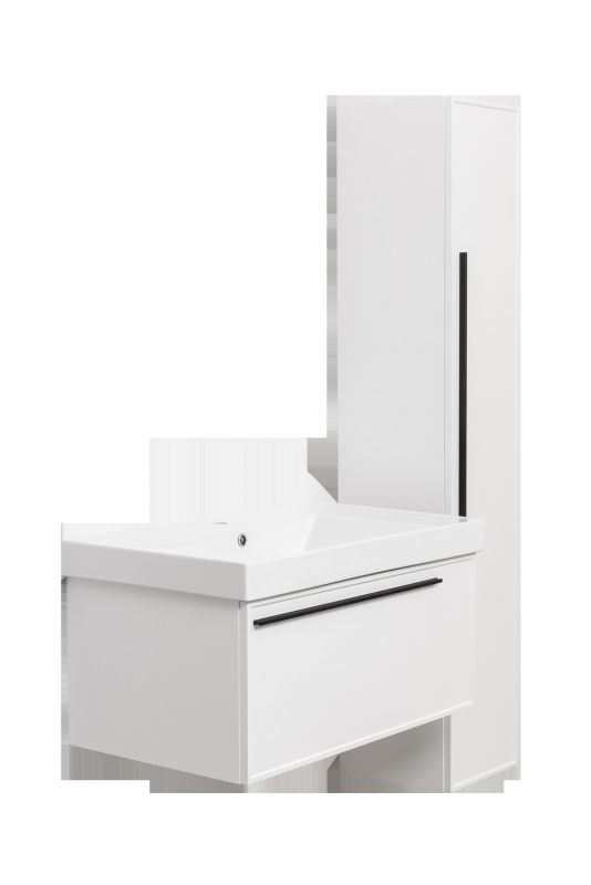 Тумба под раковину подвесная La Fenice Elba FNC-01-ELB-B-80 белая 80 фото 4