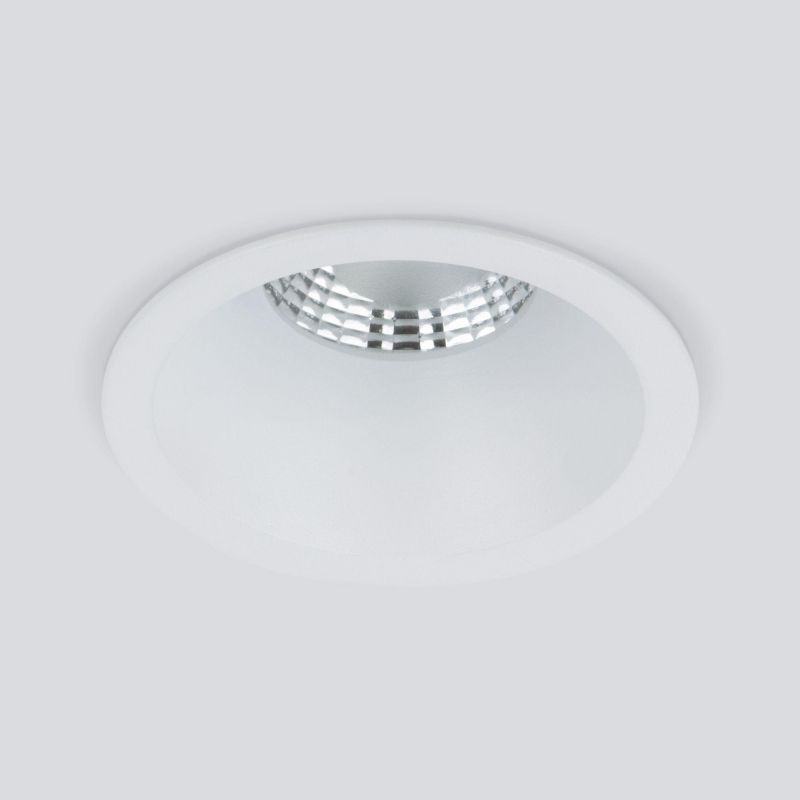 Встраиваемый точечный светодиодный светильник Elektrostandart Lin 15266/LED 7W 4200K белый