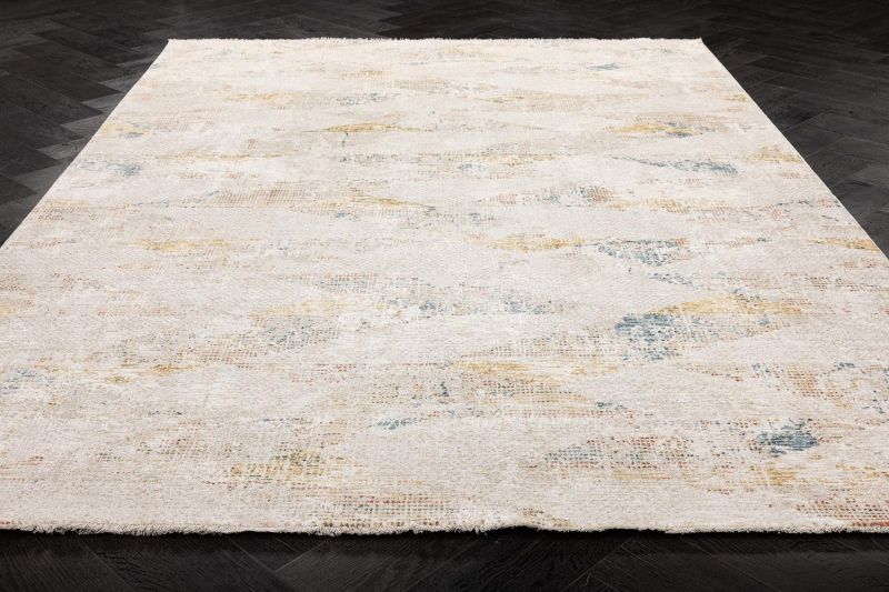 Турецкий ковер из полиэстера Carpet «WOOL EFFECT» JB70B-CRE 160 x 230 см фото 2