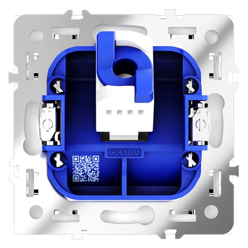 Розетка компьютерная встраиваемая VOLTUM S70 RJ45 кат.6, (белый матовый) VLS060102 фото 5