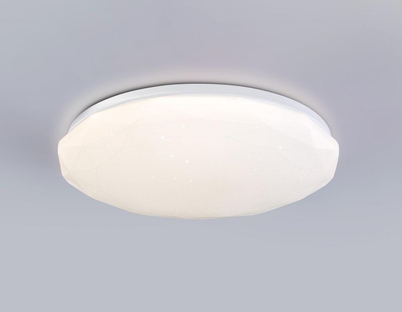 Светодиодный светильник RGB с пультом управления Ambrella FZ IP20 LED 3000-6500+RGB(теплый, белый, холодный) 46W FZ417 фото 1